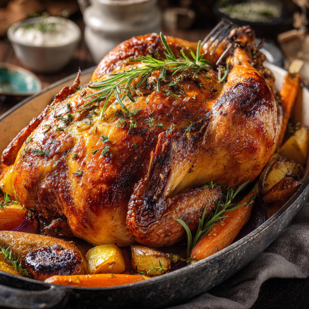 Mittagessen aus dem Ofen