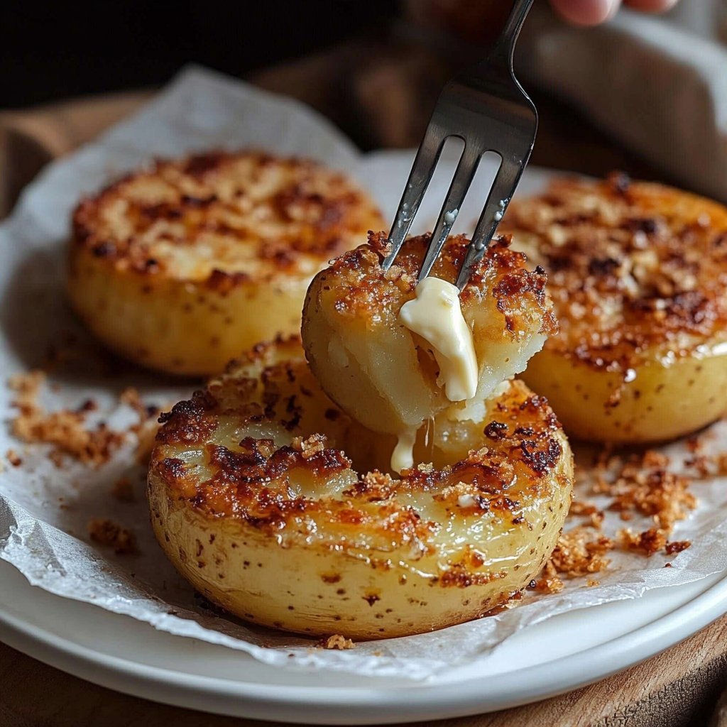 Ofenkartoffeln mit Knoblauch