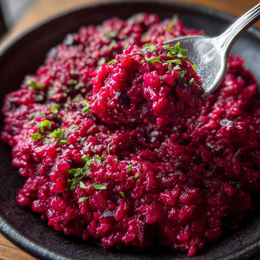 Risotto mit Roter Bete