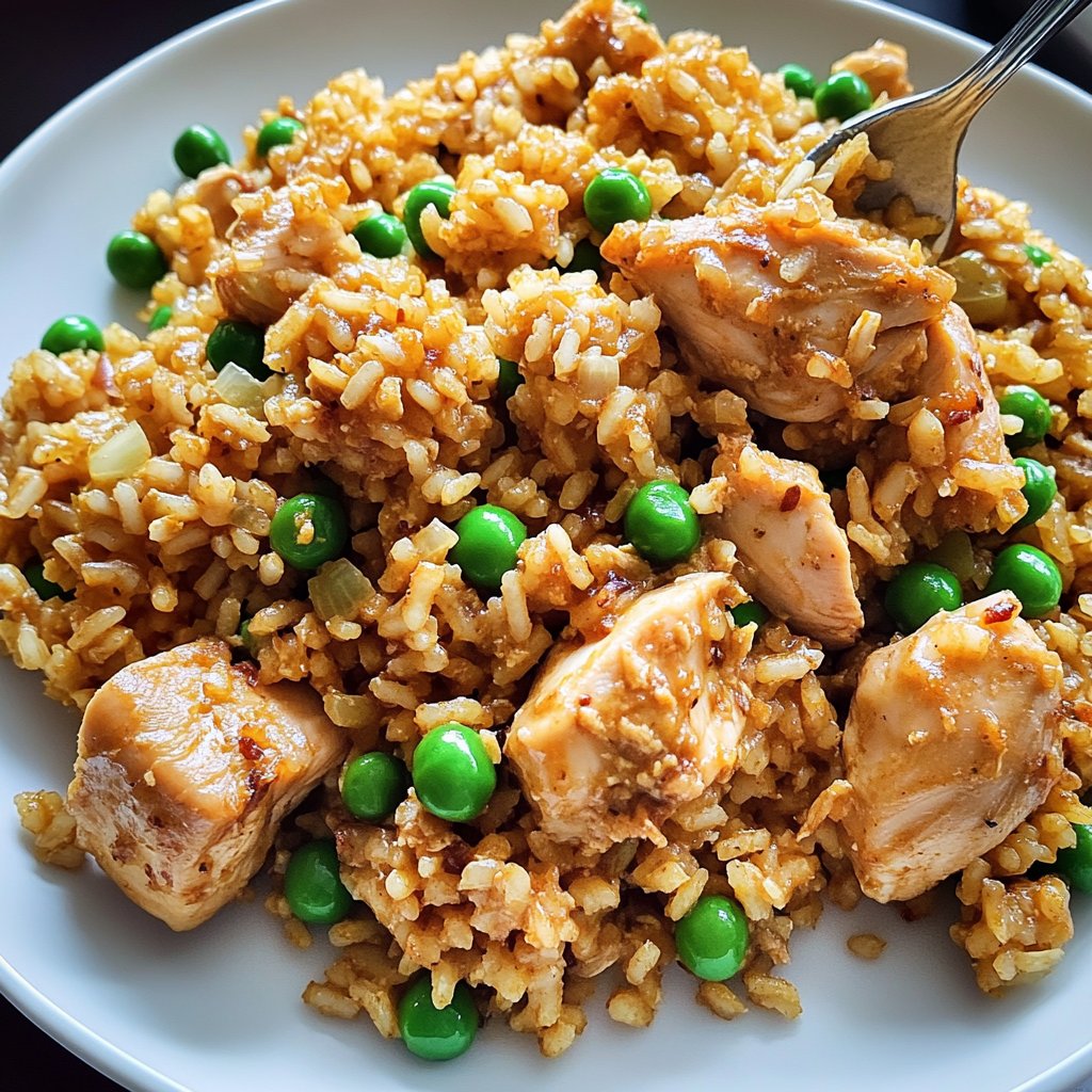 Gebratener Reis mit Ingwer