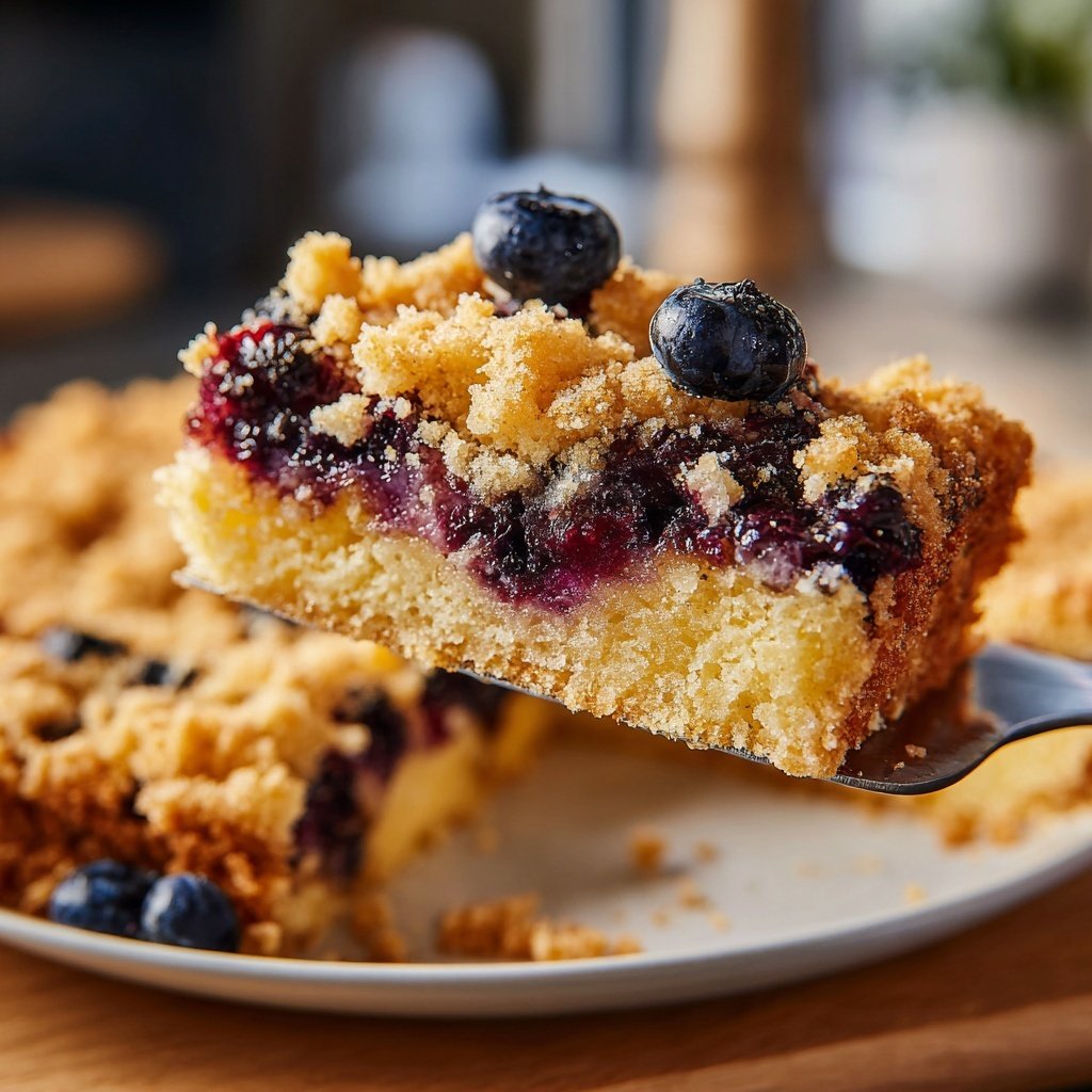 Streuselkuchen Mit Heidelbeeren