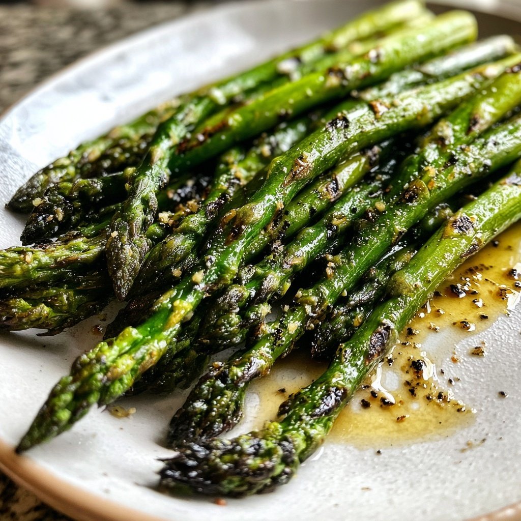 Gegrillter Spargel Mit Zitronen Öl
