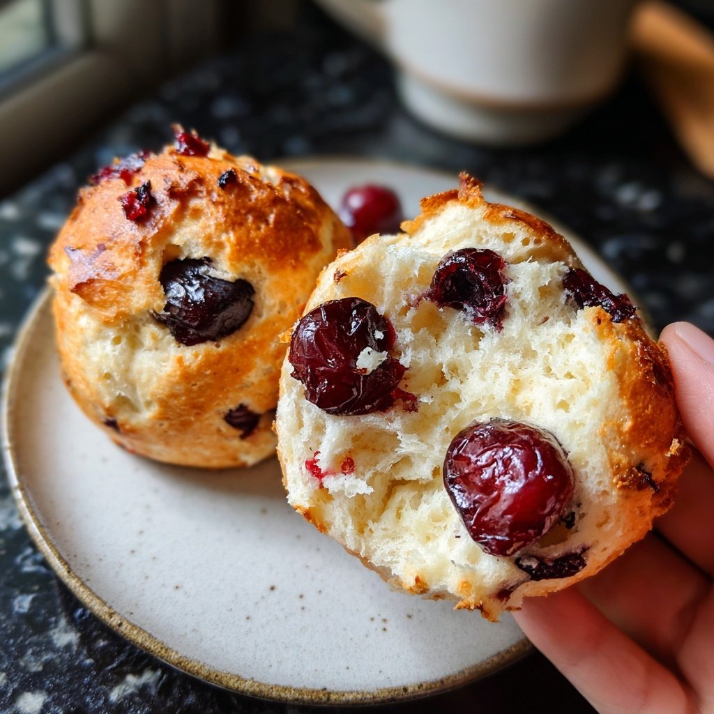 Quarkbällchen aus dem Backofen