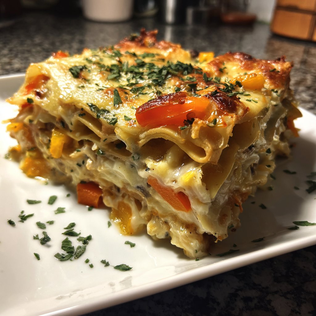 Gemüseauflauf mit Paprika