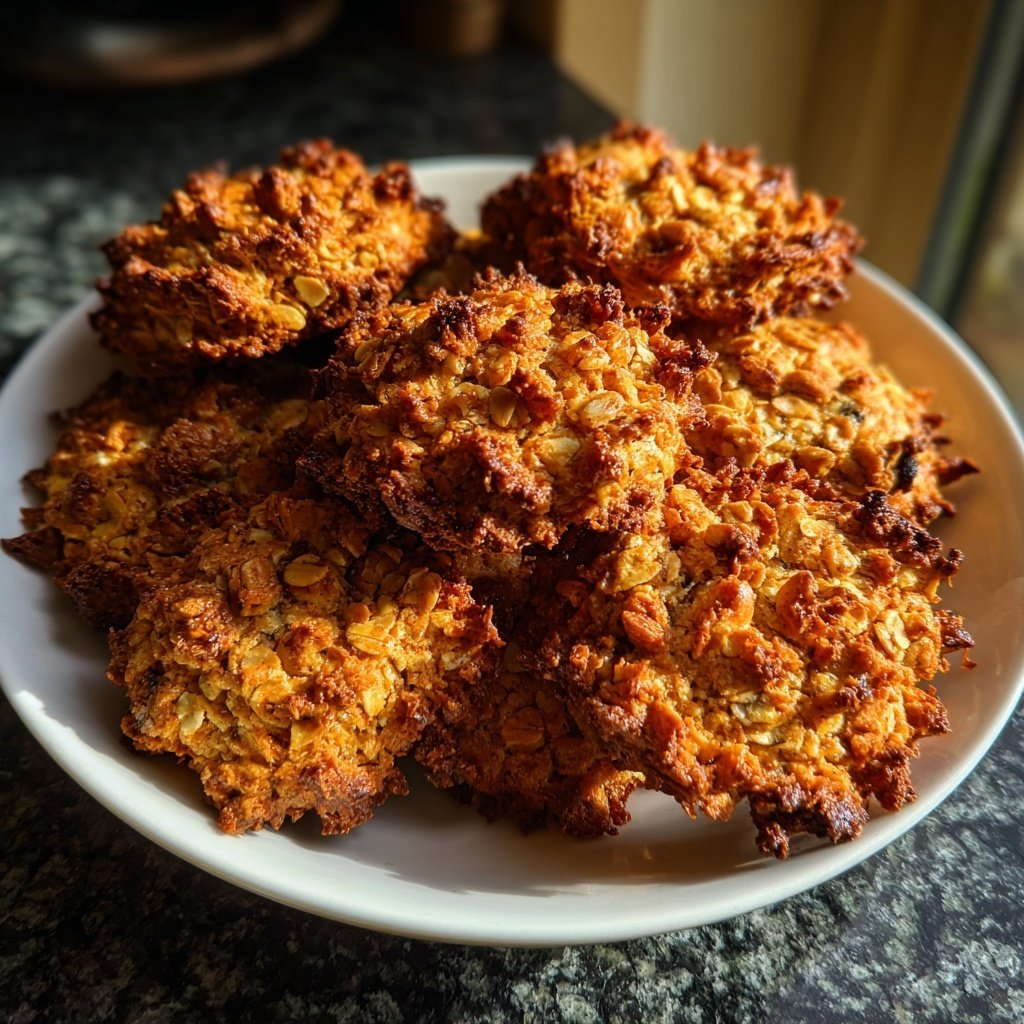 Knusprige Haferflocken Kekse – gesund & ohne Zucker