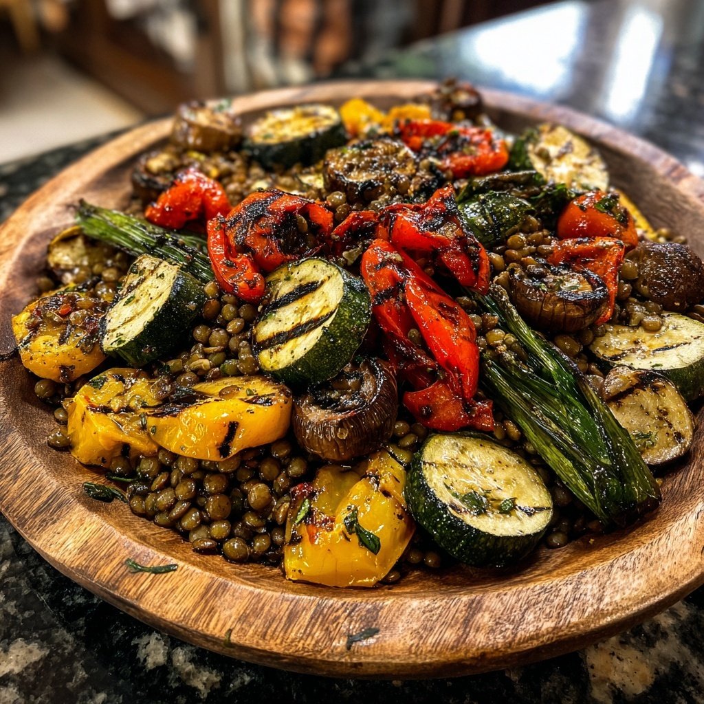 Grill Beilagen Mit Linsen